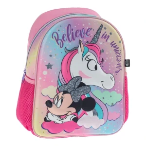 Tico, backpack preschool 3D, Minnie Mouse, Belive in unicorn