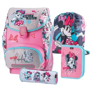 Logic set, anatomic backpack, Minnie Mouse, 4 u 1, Chic collages