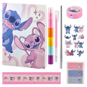 Alternative view of Escolar Sety 9, school set, Stitch, 9pcs