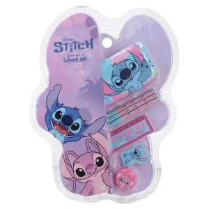 Escolar Sety 7, school set, Stitch, 7pcs
