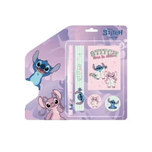 Escolar Sety 5M, school set, Stitch, 5pcs