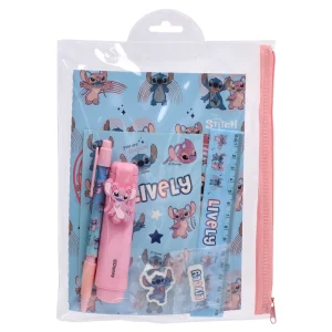 Escolar, school set, Stitch, 7pcs