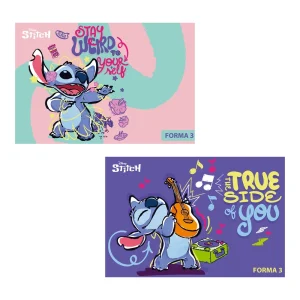 Sketch & toon, sketchbook, Stitch, No 3, 10 sheets