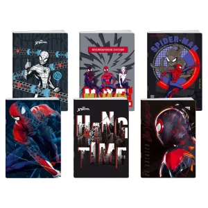 Premium 50, notebook with UV varnish, Spider-Man, A4, squares, 50 sheets