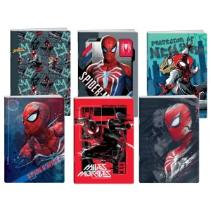 Premium 50, notebook with UV varnish, Spider-Man, A4, square, 50 sheets