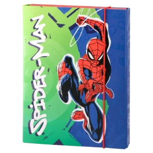 Apex 40, filebox with elastic band, A4, 40mm, Spider-Man