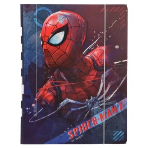 Apex 10, folder with elastic band, A4, Spider-Man