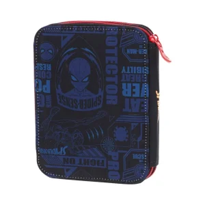 Alternative view of Double grande, full pencil case, Spider-Man, Web head