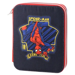 Double grande, full pencil case, Spider-Man, Vintage