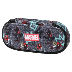 B32, pencil case, Spider-Man, Graffity
