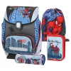 Logic set, anatomic backpack, Spider-Man, 4 u 1, City