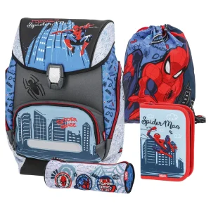 Logic set, anatomic backpack, Spider-Man, 4 u 1, City