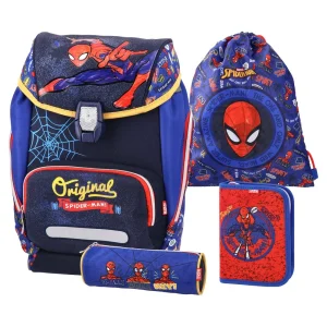 Logic set, anatomic backpack, 4 in 1, Spider-Man, Vintage