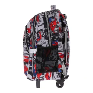 Alternative view of Trolley, backpack with wheels, Spider-Man, Comic