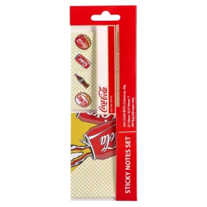 Escolar sticky, sticky notes, Coca Cola, 2 pcs