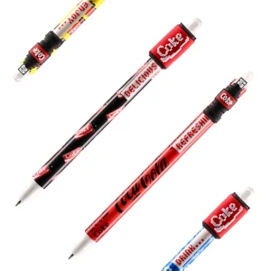 Mistic, erasable pen, blue, 0.5mm, Coca Cola