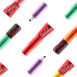 Locus, highlighter, Coca Cola