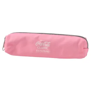 JP, pencil case, Coca-Cola, Refreshing pink