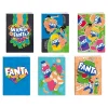 Premium 50, notebook with UV varnish, Fanta, A5, double line, 50 sheets