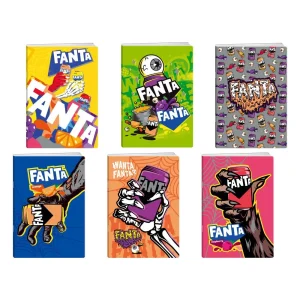 Premium 50, notebook with UV varnish, Fanta, A5, square, 50 sheets
