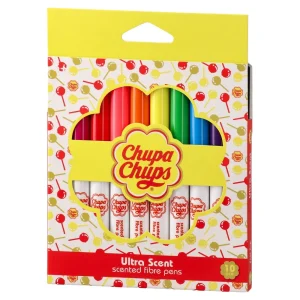 Ultra perfume, fiber pen, scented, 10pcs, Chupa Chups