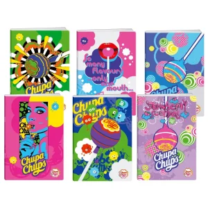 Premium 50, notebook, Chupa Chups, A4, squares, 50 sheets