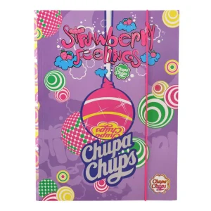 Apex 10, filebox with elastic band, A4, Chupa Chups