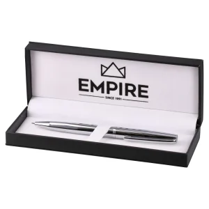 Alternative view of Atomik, ballpoint pen in box, blue