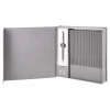 Regent, ballpoint pen and notebook A5, gray, 2pcs