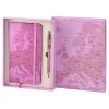 Liberty, ballpoint pen and notebook, pink, 2pcs