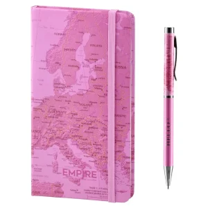 Alternative view of Liberty, ballpoint pen and notebook, pink, 2pcs