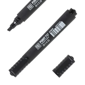 Point 717, permanent marker, black