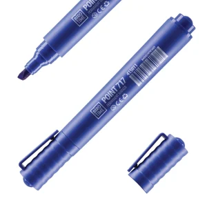 Point 717, permanent marker, blue