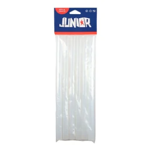 Heli stick 11, silicone sticks, transparent, 1.1x18cm, 6pcs