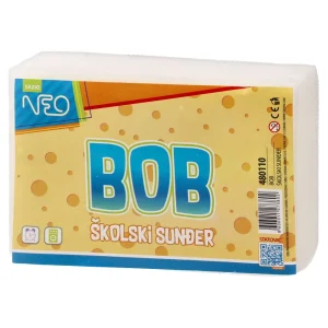 Bob, school sponge, 15x10x5 CM