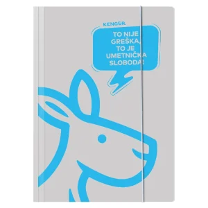 Apex 10, folder with elastic band, A4, boys, Kengur
