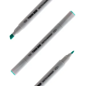 Twin 808, alcohol sketch marker, green, BG67
