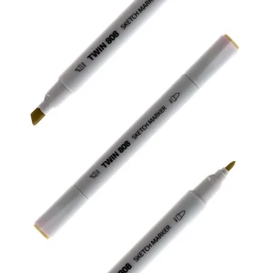 Twin 808, alcohol sketch marker, yellow, Y86