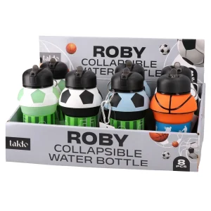 Alternative view of Roby, water bottle, sports, 550ml, mix