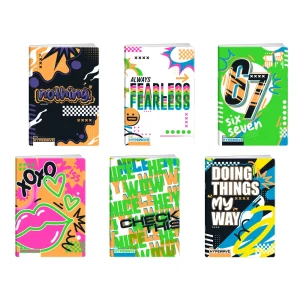 Premium 40, notebook, A5, double line, 40 sheets, Hypewave