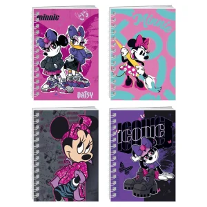 Kolegij spiral 6, spiral writting pad, Minnie Mouse, 60 sheets, A6