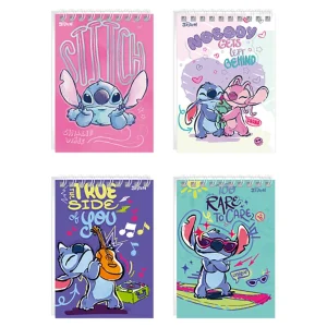 Kolegij spiral 7, spiral writting pad, Stitch, 42 sheets, A7